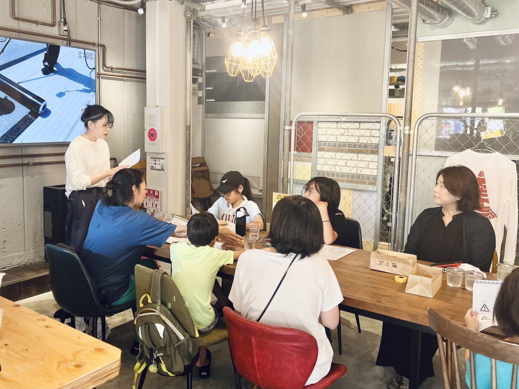 ハロカルホリデーすみだ　ステンシルシートづくり